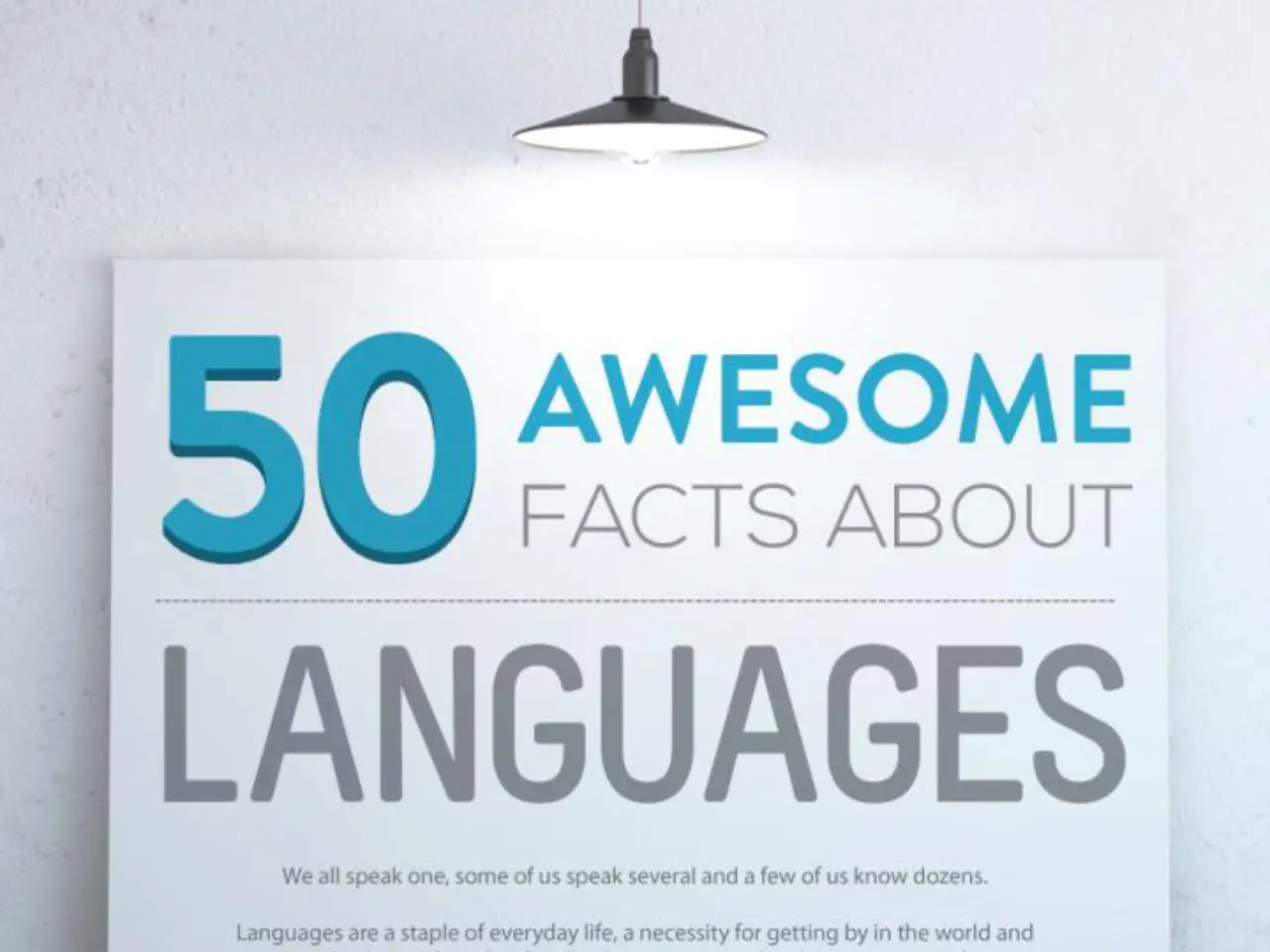 Interesting Facts About Languages Of The World [InfoGraphic]