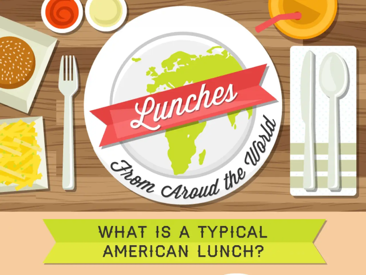 Interesting Facts About Lunch By Countries [InfoGraphic]