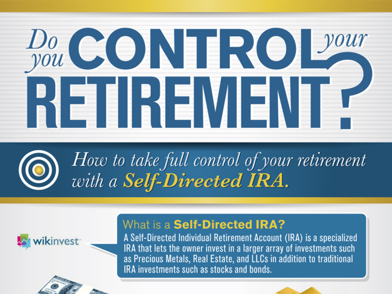 Self-Directed IRA To Control Your Retirement [InfoGraphic]