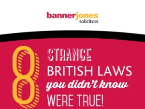 8 Strange BRITISH LAWS You Didn’t Know WERE TRUE! [INFOGRAPHIC]