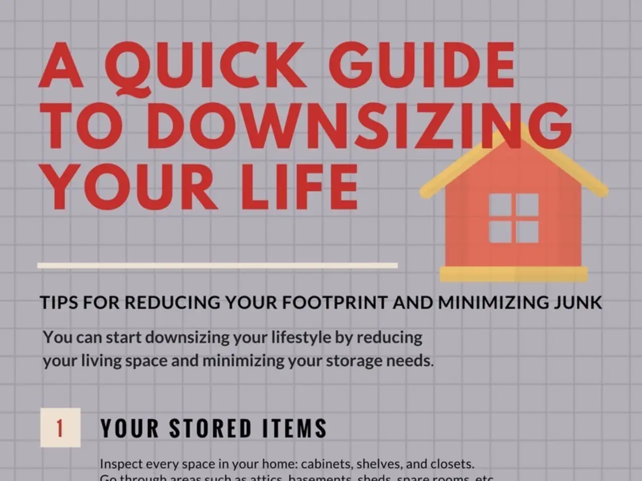 A Quick Guide to Downsizing Your Life